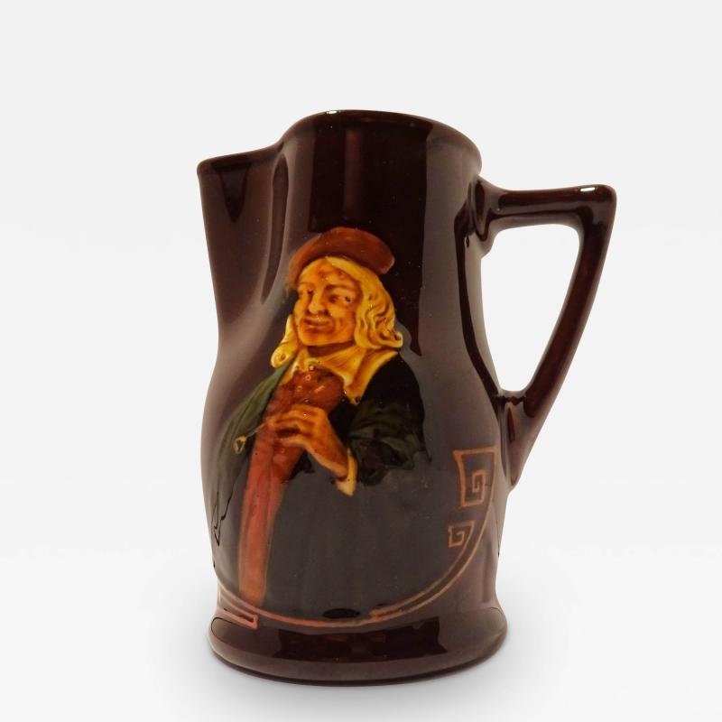  Royal Doulton Royal Doulton Kingsware Jug with Pipe Smoker and a Witticism