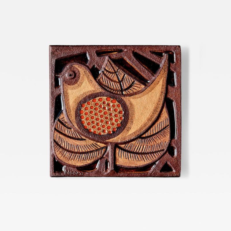  S holm Stent j Soholm ceramics Noomi Backhausen Ceramic Wall Mural with Bird Motif 2 by S holm