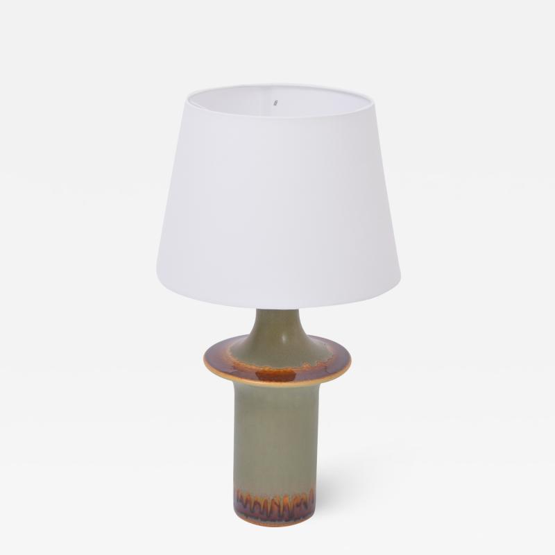  S holm Stent j Soholm ceramics Tall Danish Mid Century Modern Ceramic Table Lamp by Soholm