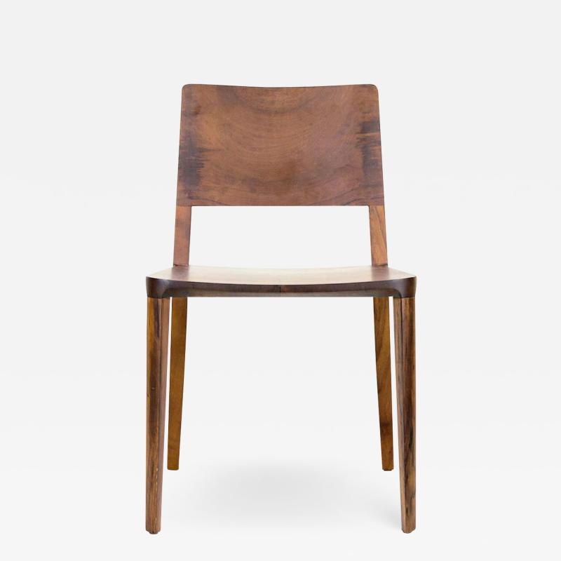  SIMONINI Minimalist Chair in Black Imbuia Hardwood Limited Edition