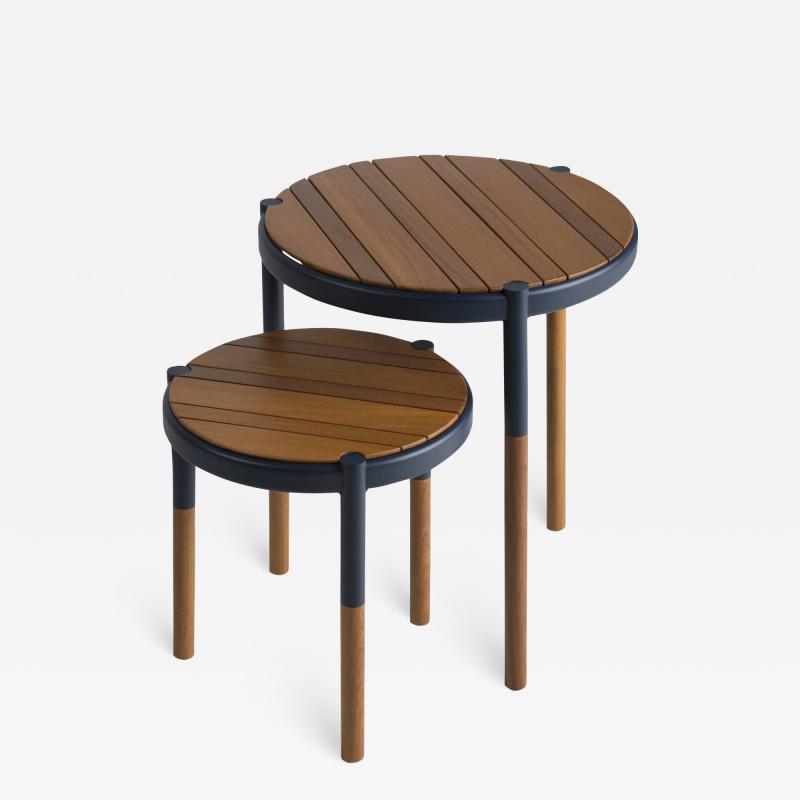  SIMONINI Round Side Tables in Minimalist Design for Outdoor Use