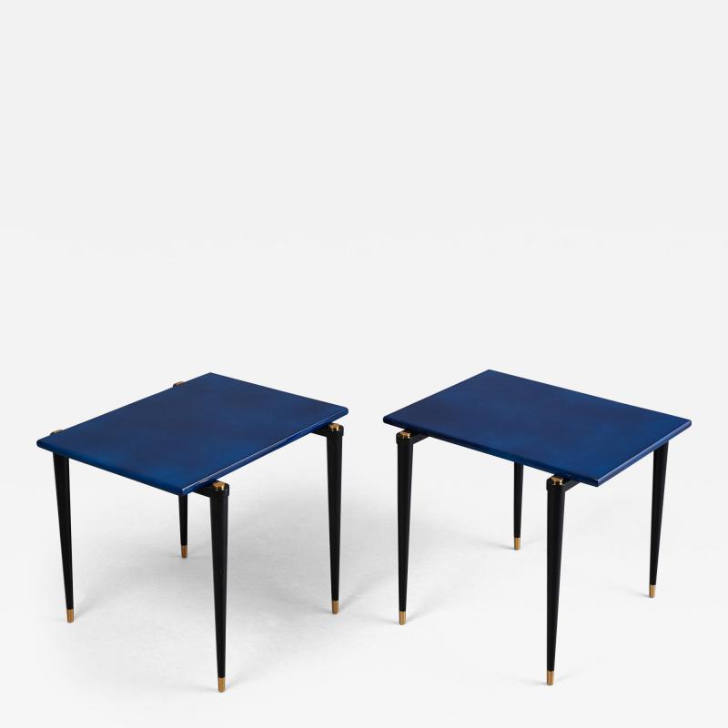  STUDIO L ART DE VIVRE STUDIO LART DE VIVRE Les Precieuses Lacquer Side Tables in Four Colors