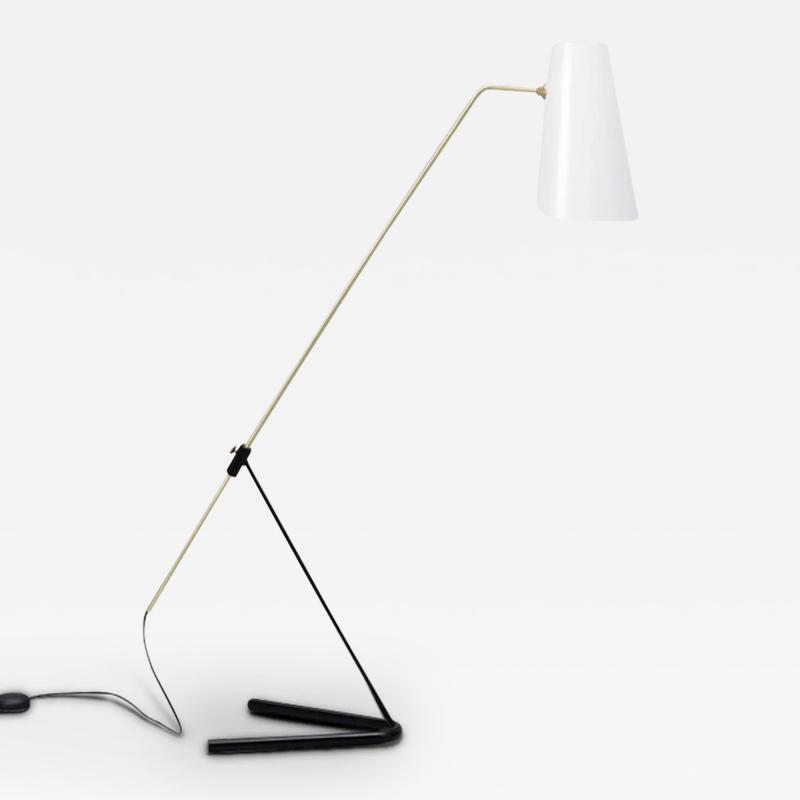  Sammode PIERRE GUARICHE G21 FLOOR LAMP IN WHITE