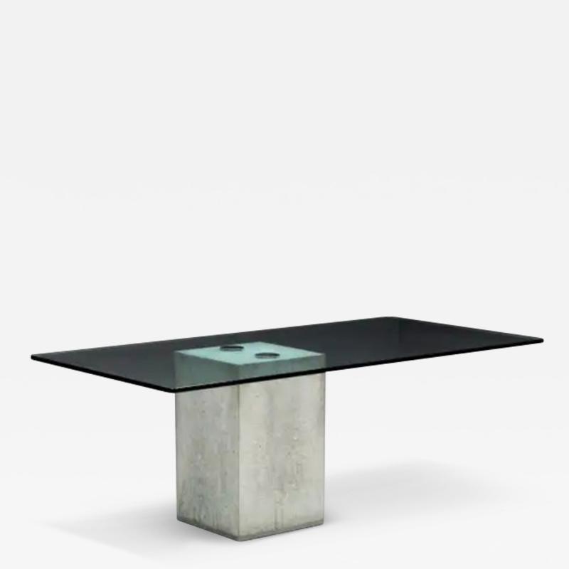  Saporiti Sapo Dining Table by Sergio and Giorgio Saporiti Italy 1970s