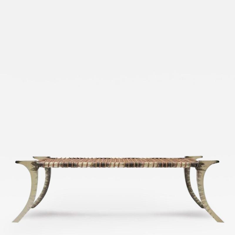  Scala Luxury KLISMOS BENCH IN LIZARD