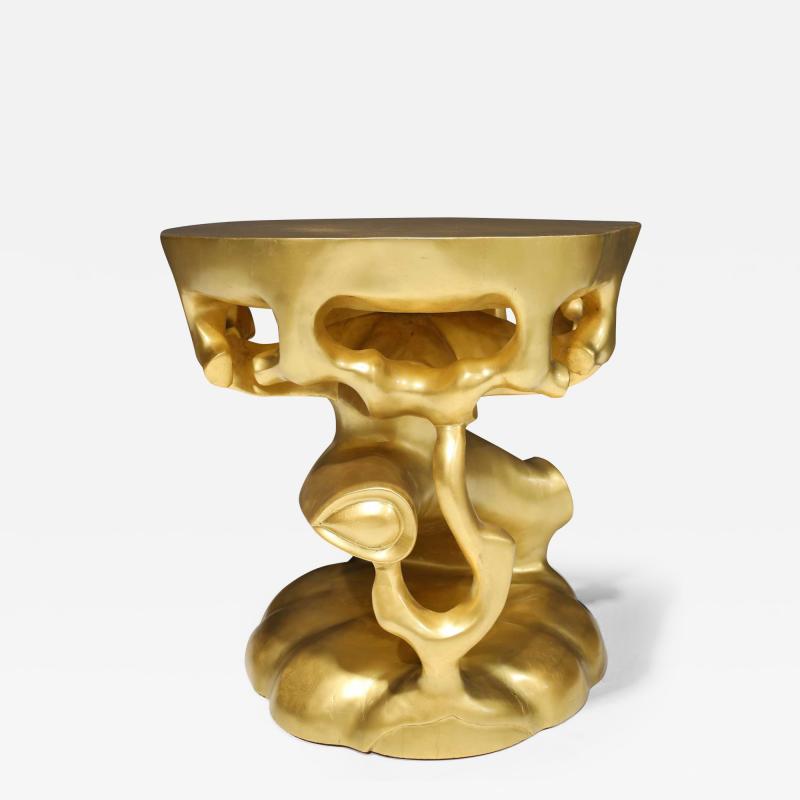  Scala Luxury Scala Luxury Gold Leaf Truffle Trunk Table
