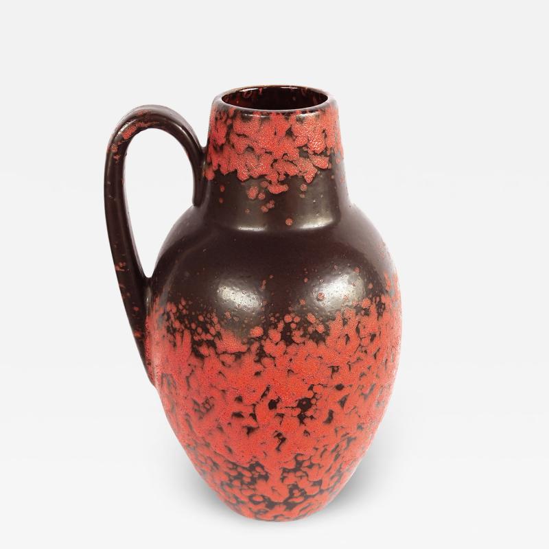  Scheurich Keramik 1960s Scheurich art pottery lava glazed ewer