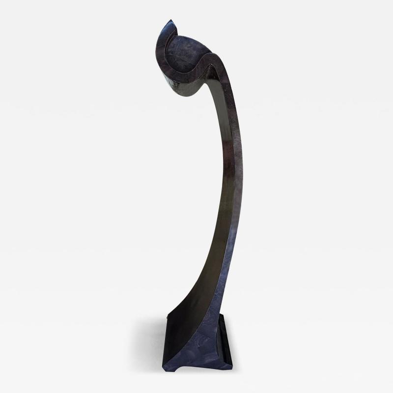  Sciolari Lighting Italian Modern Tessellated Marble Floor Lamp