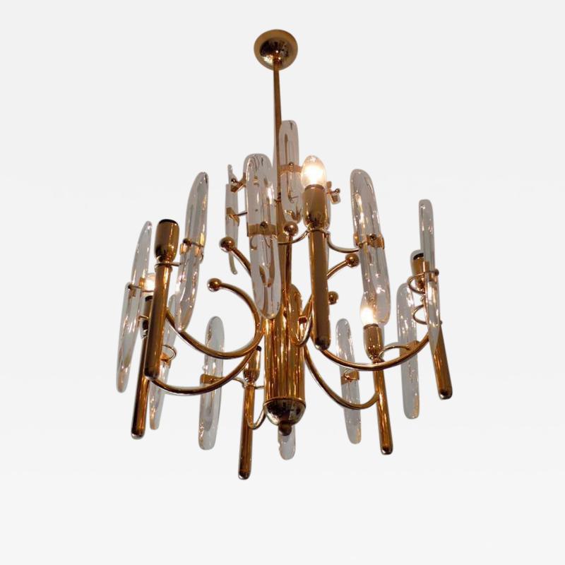  Sciolari Lighting Sciolari Chandelier with Six Lights 1970