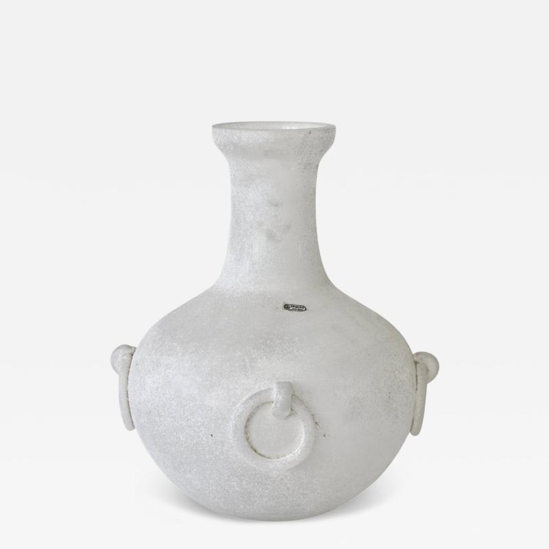  Seguso Seguso Vetri d Arte Scavo Vase by Seguso Vetri D Arte