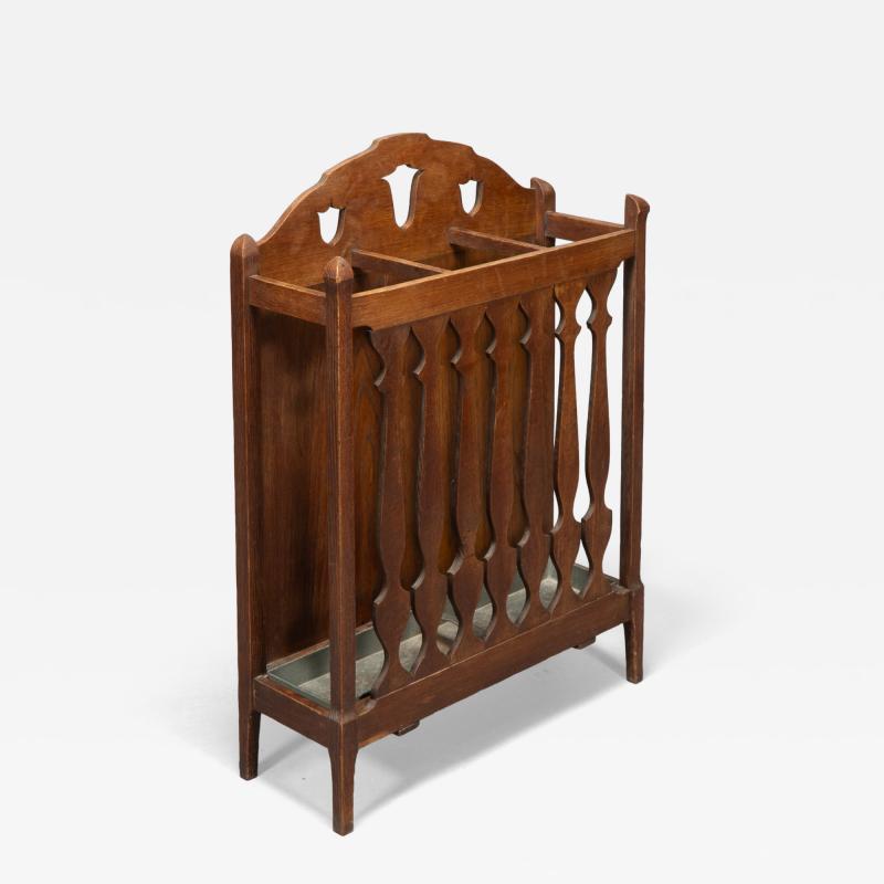  Shapland Petter Shapland Petter of Barnstaple An Arts Crafts Oak Umbrella Stand
