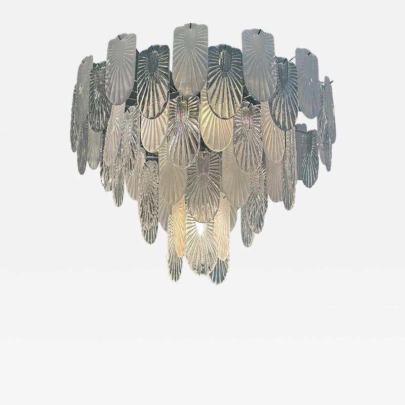  SimoEng Art Deco Murano Style Chandelier by Simoeng