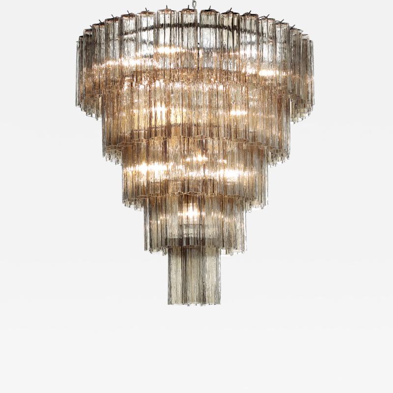  SimoEng Huge FUME Murano Glass tronchi Chandelier BIG from Italy