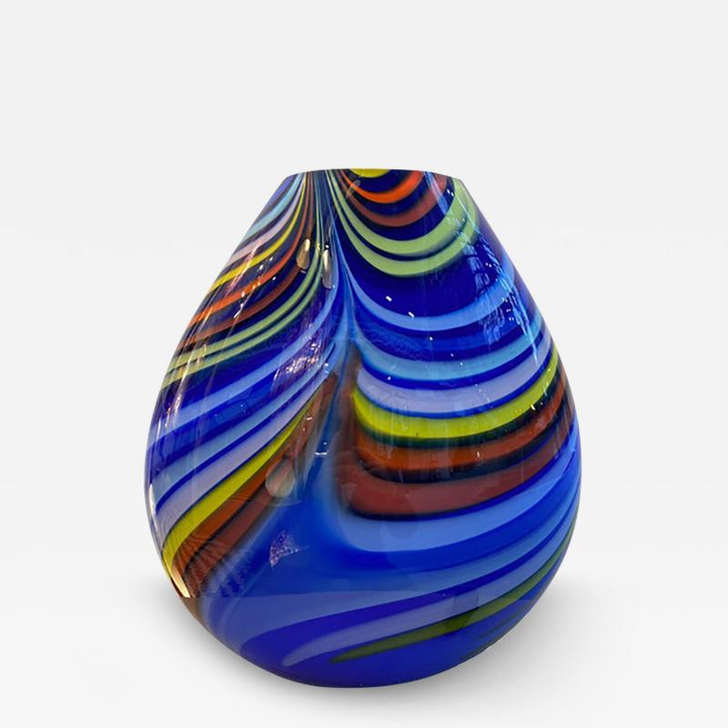  SimoEng Italian Artistic Murano Glass Vase Multicolored by SimoEng