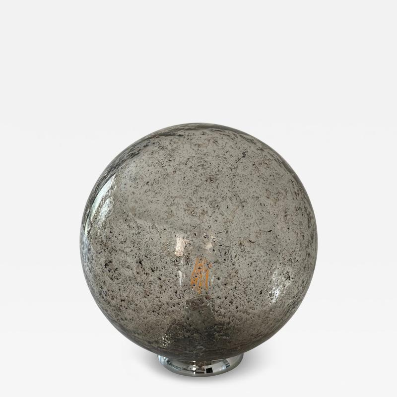  SimoEng Italian Table Lamp Murano Glass by SimoEng in Clear and Fume