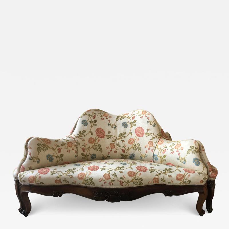  SimoEng Late 19th Century Italian Composition of 4 Original Sofa