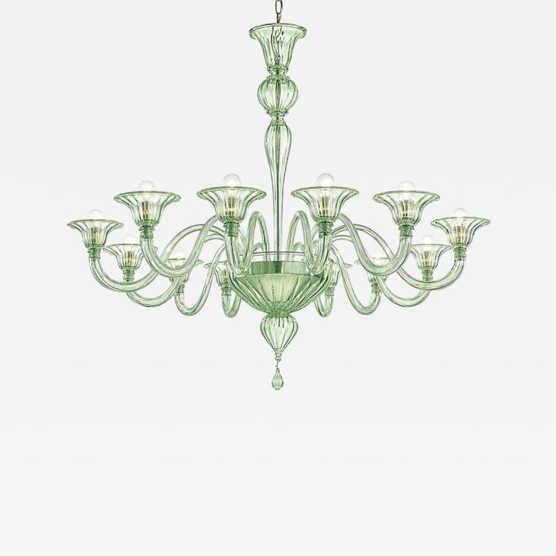  SimoEng Modern Rigadin Murano Glass Chandelier by Simoeng