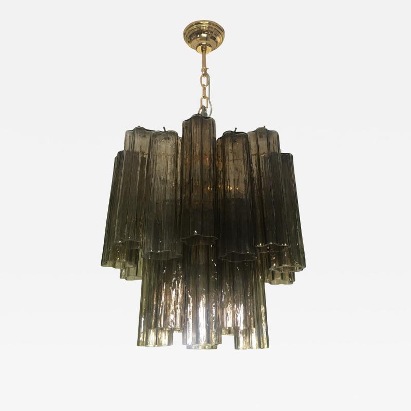  SimoEng Murano Style Glass Chandelier in Pink Color
