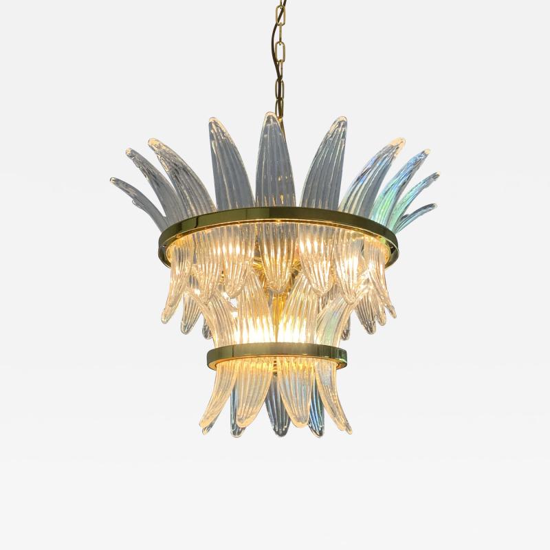  SimoEng Sputnik murano Impressive Palmetta chandelier murano glass