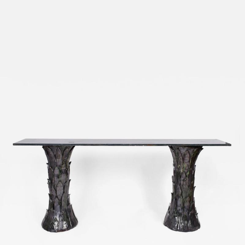  Sintra ceramic marble console table Barracuda edition 