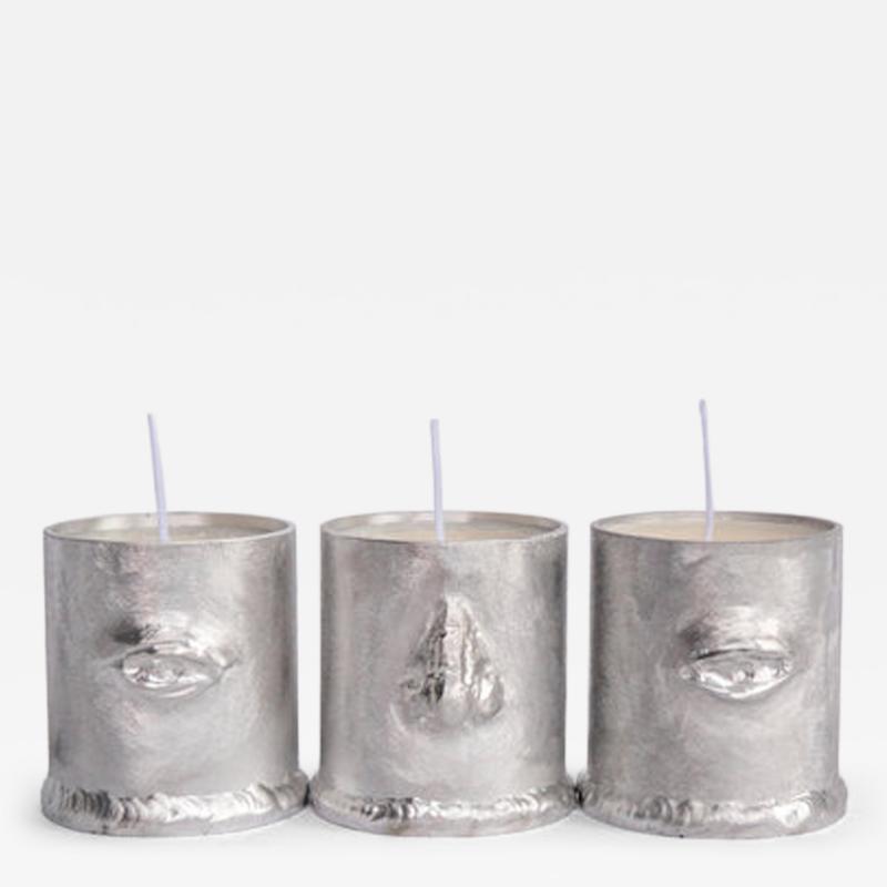  Six Dots Design Face candles