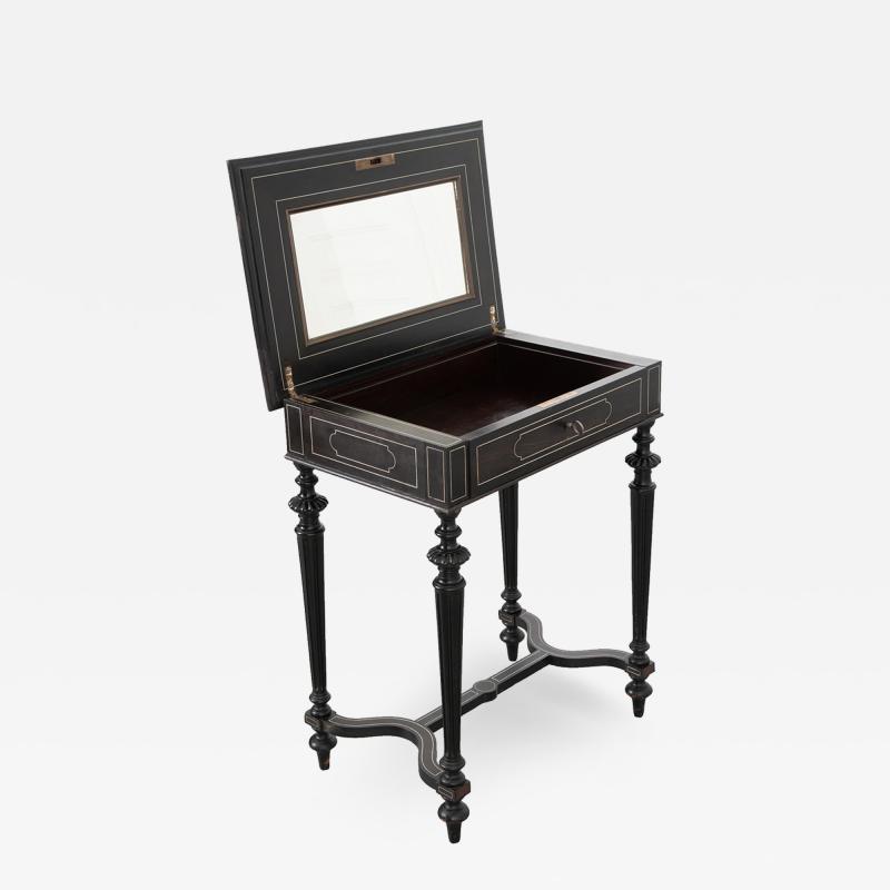  Sormani Fils French 19th Century Flip Top Vanity