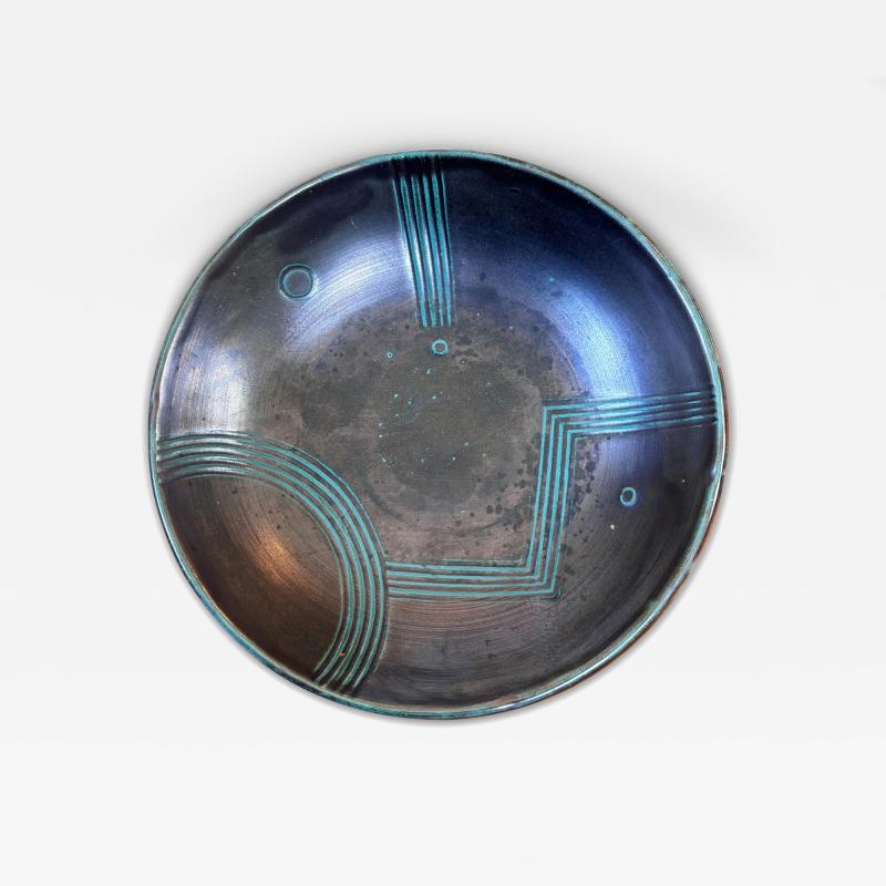 St Eriks Lervarufabriker Dish Bowl by Upsala Ekeby