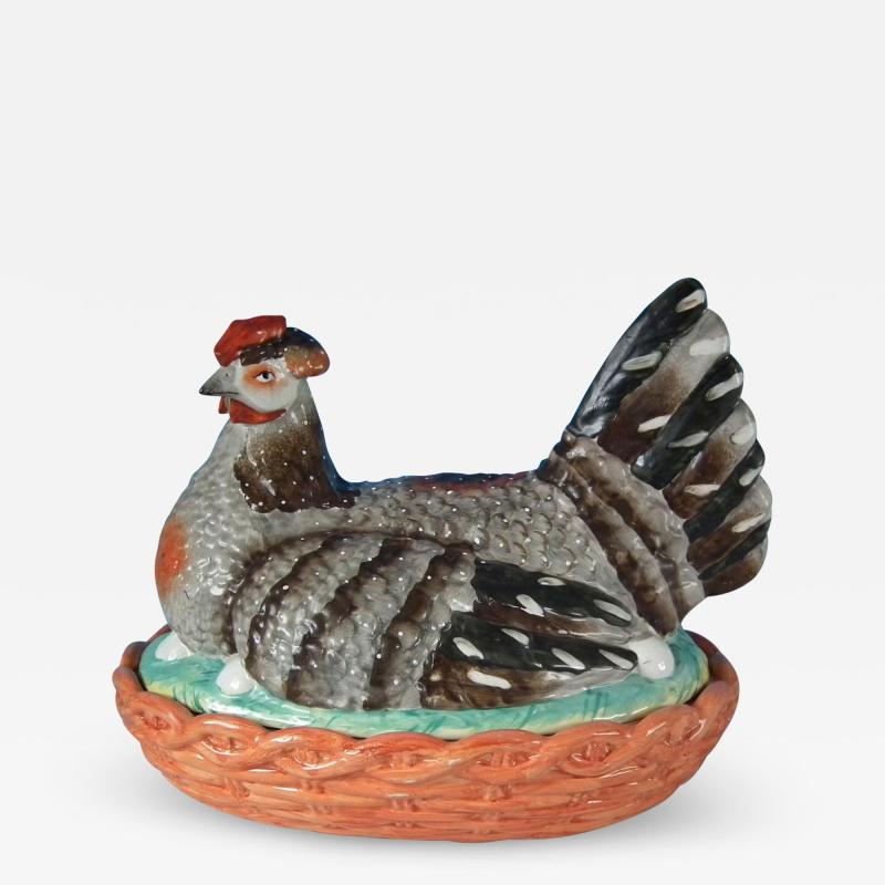  Staffordshire Monumental Sized Staffordshire Hen on Nest Tureen