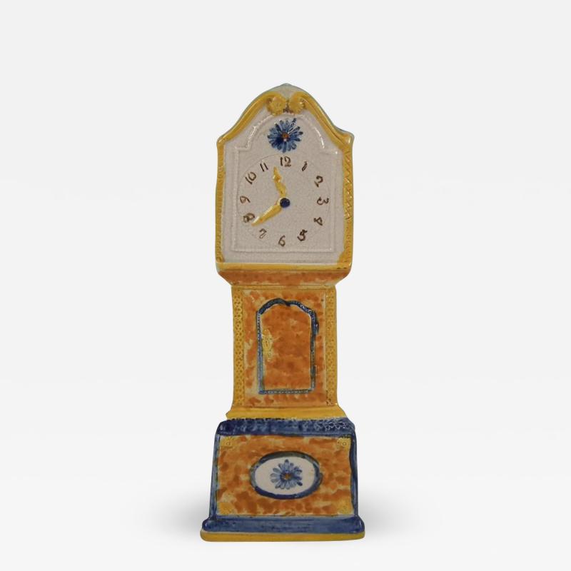  Staffordshire Staffordshire Prattware Long Case Clock Model