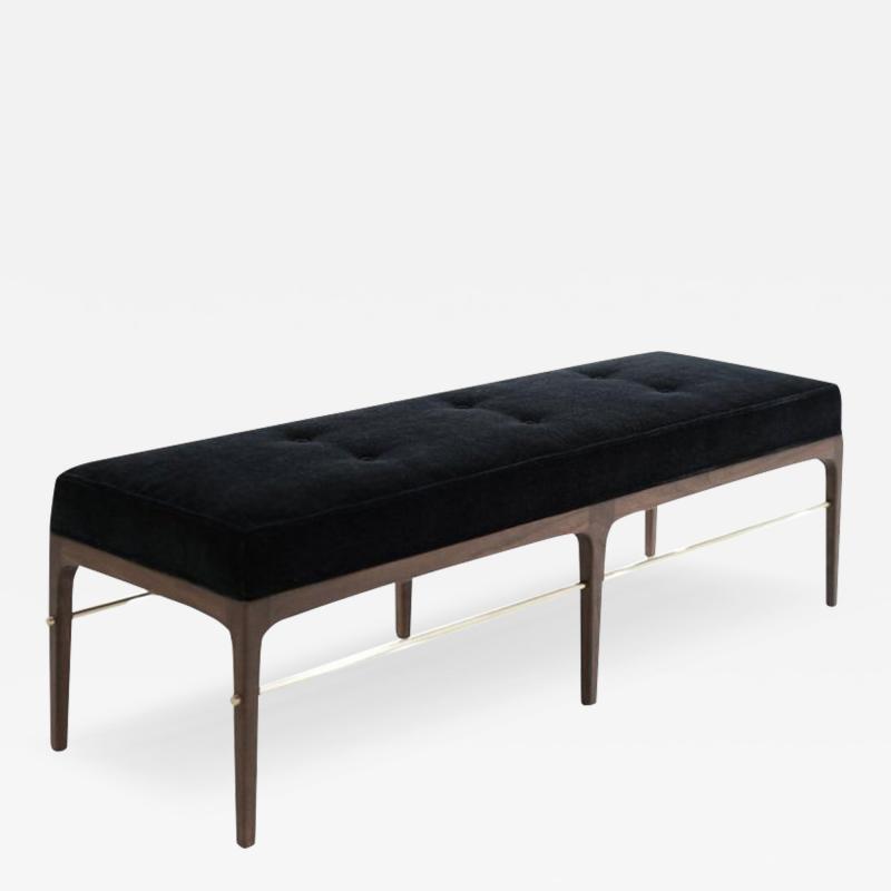  Stamford Modern Linear Bench in Dark Wanut Series 60 by Stamford Modern