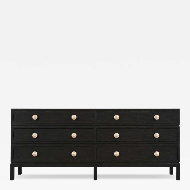  Stamford Modern Stacked Dresser in Blackout Oak by Stamford Modern