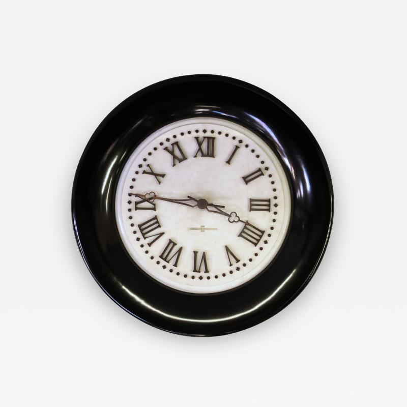  Standard Electric Time Co An impressive Standard Electric Time Co marble clock