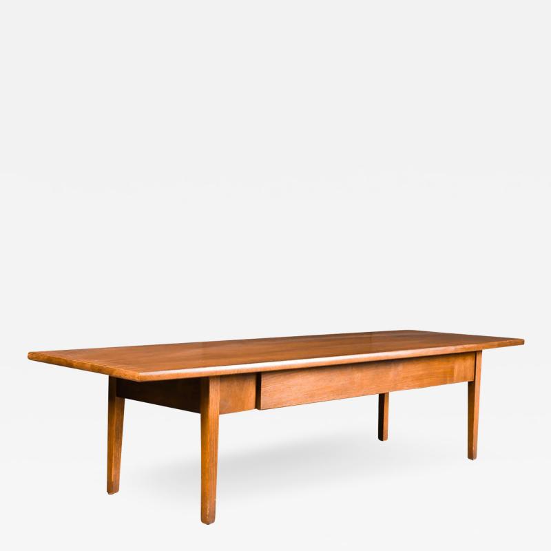  Stanley Furniture Mid Century Coffee Table with Drawer Stanley Furniture