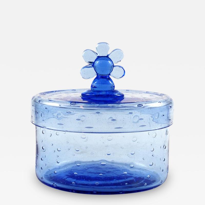  Steuben Glass Box Steuben Fry Glass Co Blue Color