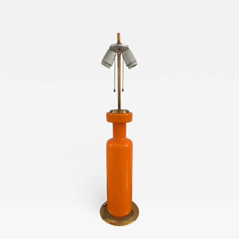  Stilnovo 1960s Stilnovo Table Lamp in Murano Glass