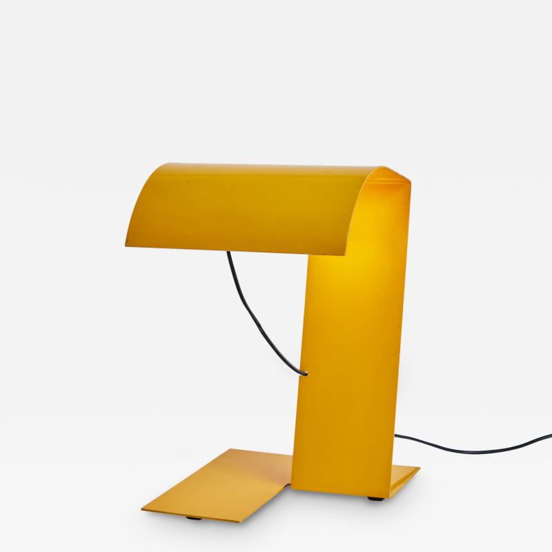  Stilnovo 1972 Stilnovo Blitz Table Lamp in Yellow by Trabucco Vecchi Volpi