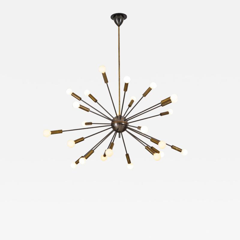  Stilnovo 24 Light Sputnik Chandelier