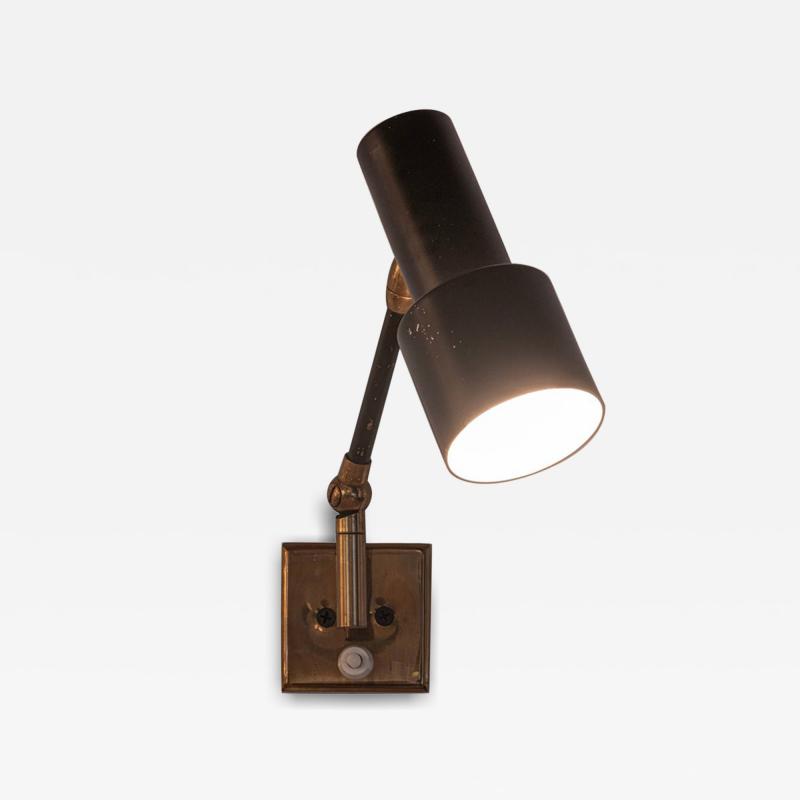  Stilnovo Articulated Stilnovo wall light Italy c1950