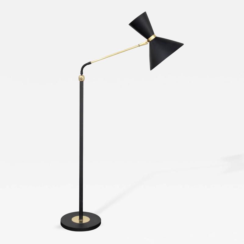  Stilnovo Italian Floor Lamp Attributed to Stilnovo