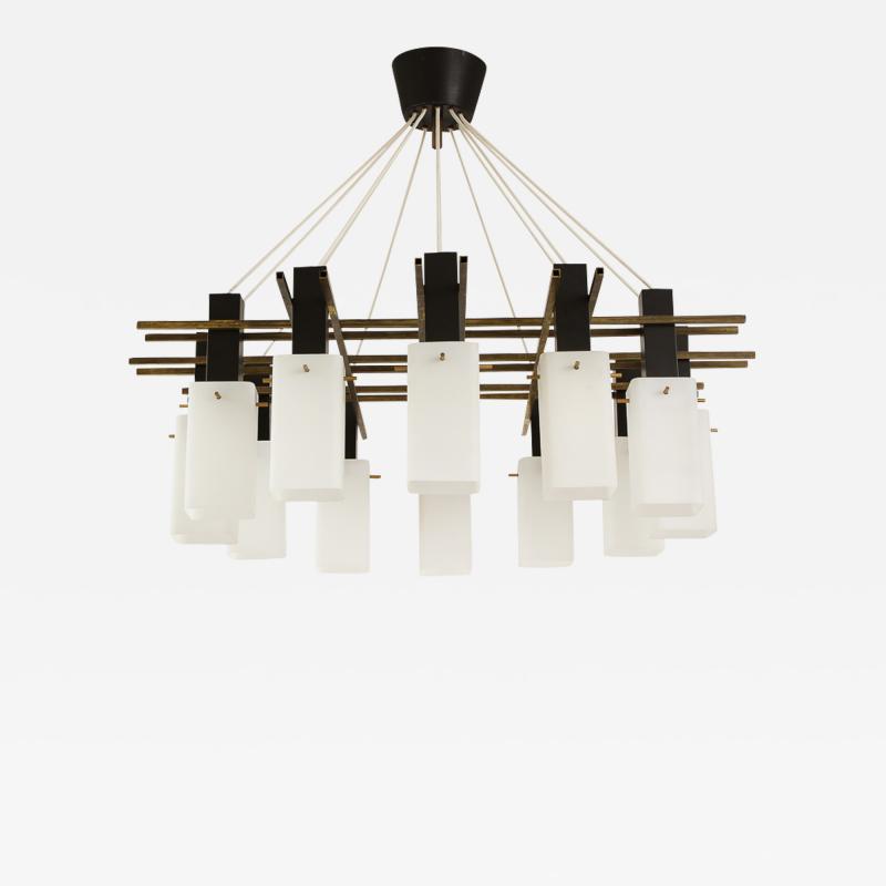  Stilnovo Large Scale Chandelier by Stilnovo