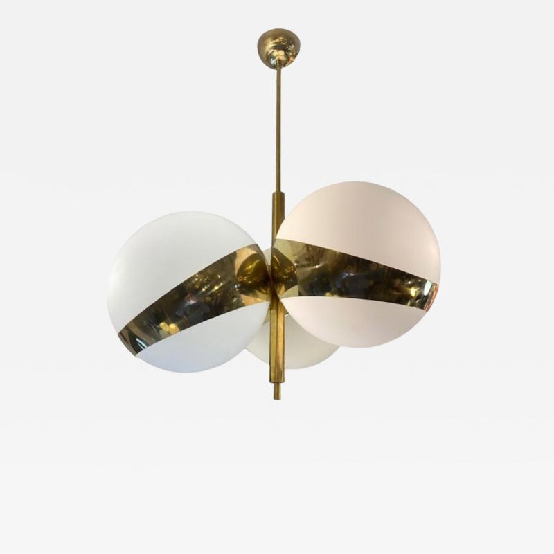  Stilnovo Nest Lamp with 3 Globes Stilnovo 70s