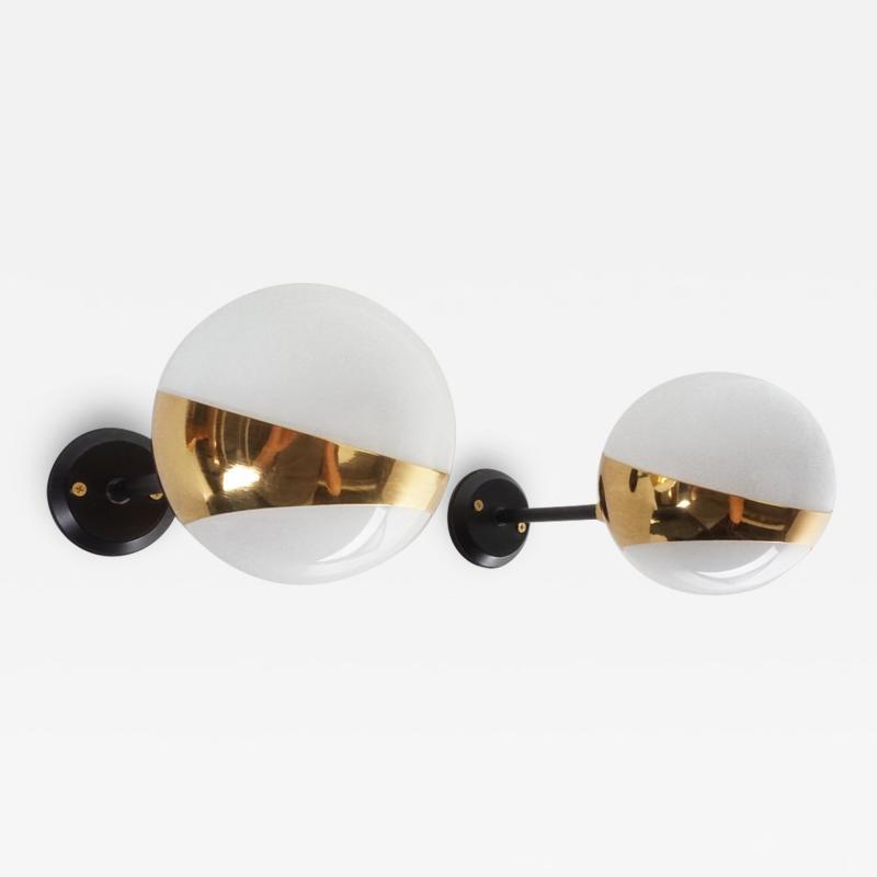 Stilnovo PAIR OF STILNOVO STYLE ARTICULATING SCONCES