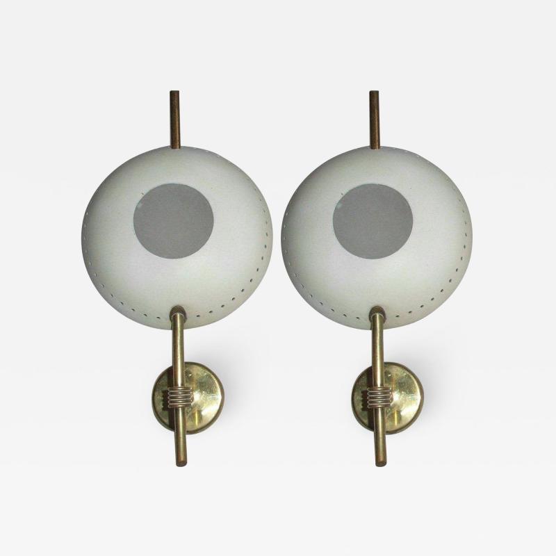 Stilnovo Pair of Mid Century wallights by Stilnovo