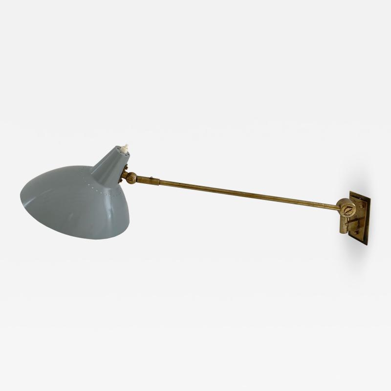 Stilnovo STILNOVO SCONCE WITH BLUE SHADE