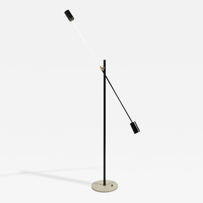  Stilnovo Stilnovo Black and White Floor Lamp