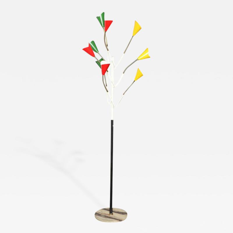  Stilnovo Stilnovo Nine Arm Floor Lamp Italy 1955