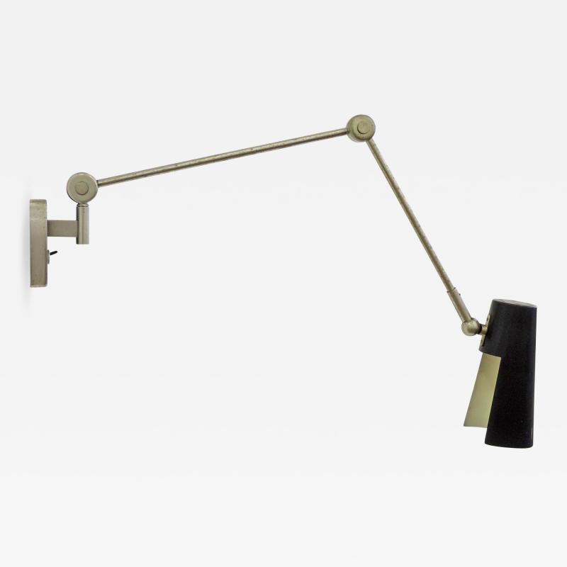  Stilnovo Stilnovo adjustable wall lamp Italy 1950s