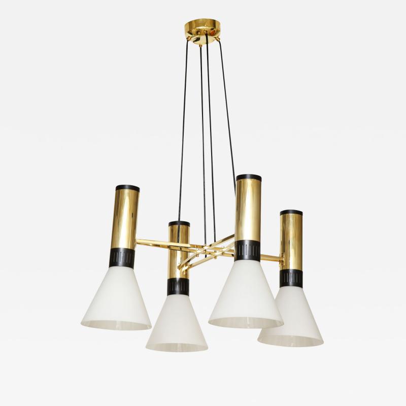  Stilnovo Suspension Light by Stilnovo no 1174 Italy c 1950