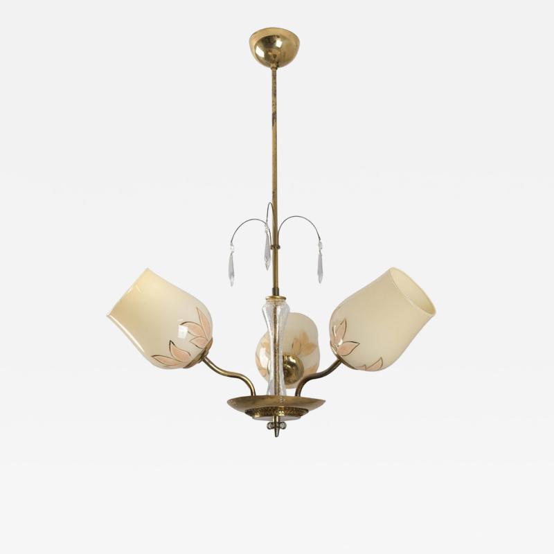  Stockmann Oy Finnish Mid Century Modern Pendant Model 62 004 3 Stockmann Tukku 1950s