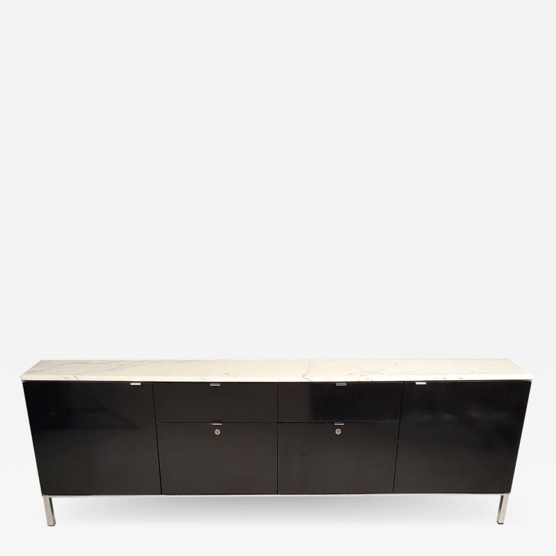  Stow Davis Furniture Co Florence Knoll Style Credenza with Matching File Cabinet by Giacomo Buzzitta